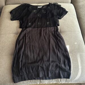 Women's Masai Black Beaded Dress